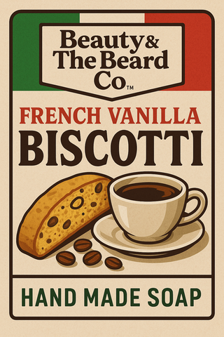 French Vanilla Biscotti Soap Bar