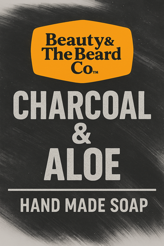 Charcoal & Aloe Handmade Soap Bar