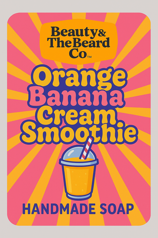 Orange Banana Cream Handmade Soap