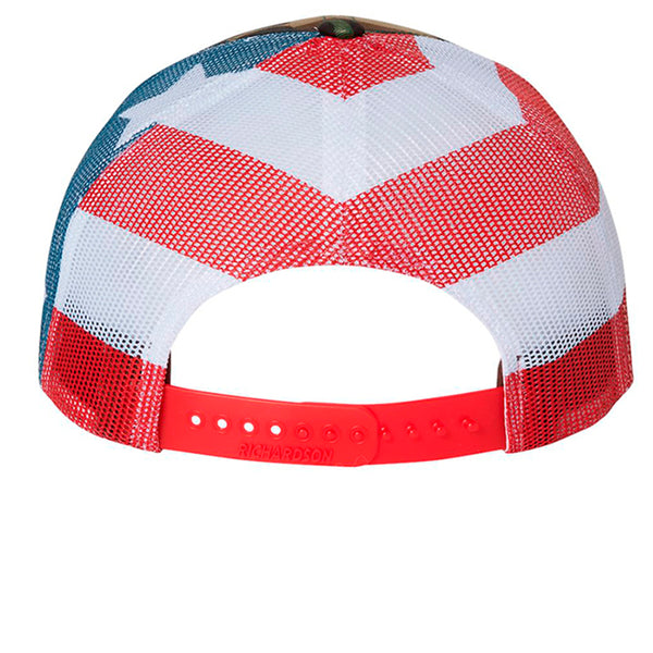 Green Camo/ Stars & Stripes - 112PM - BACK