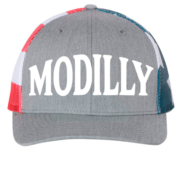 Heather Grey/ Flag - 112PM - FRONT