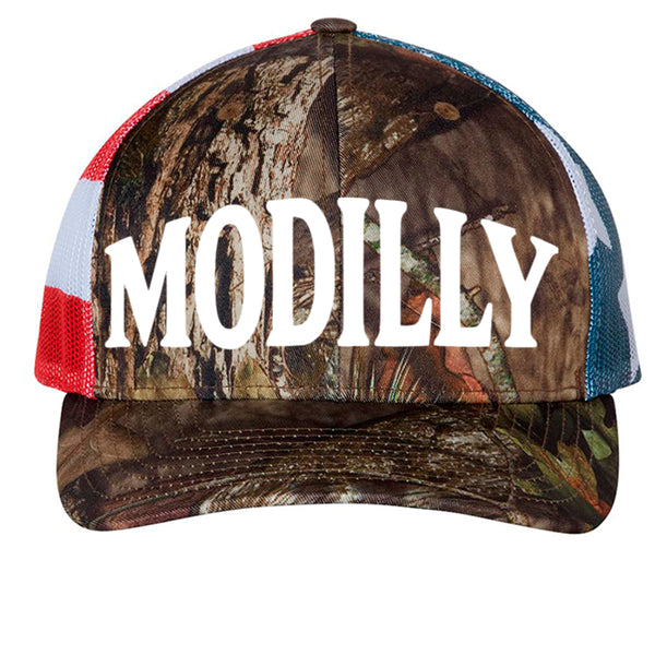 Mossy Oak Break-Up Country/ Stars & Stripes - 112PM - FRONT