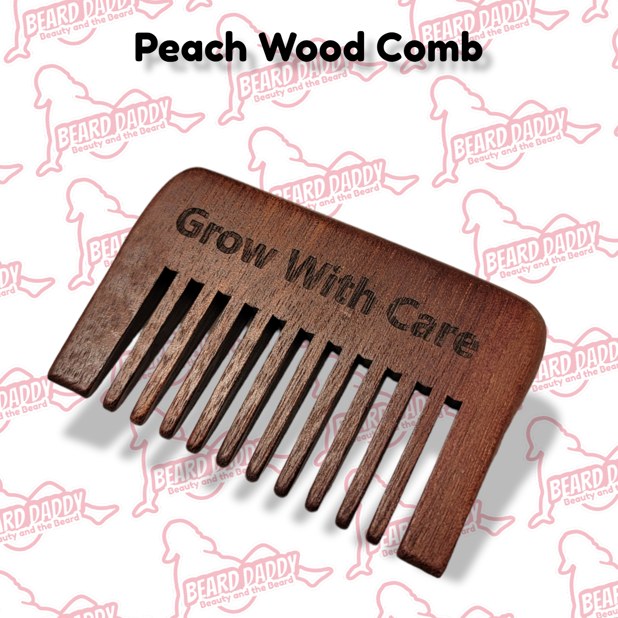 Peach Wood Comb