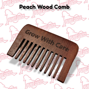 Peach Wood Comb