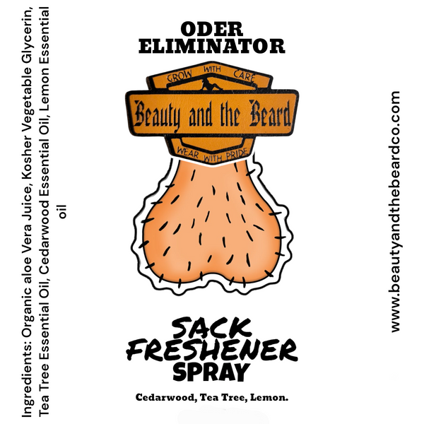 Ball Freshener (Spray) - Cedarwood, Tea Tree, Lemon.