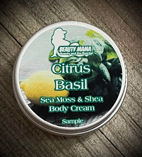 Sea Moss & Shea Body Cream Samples